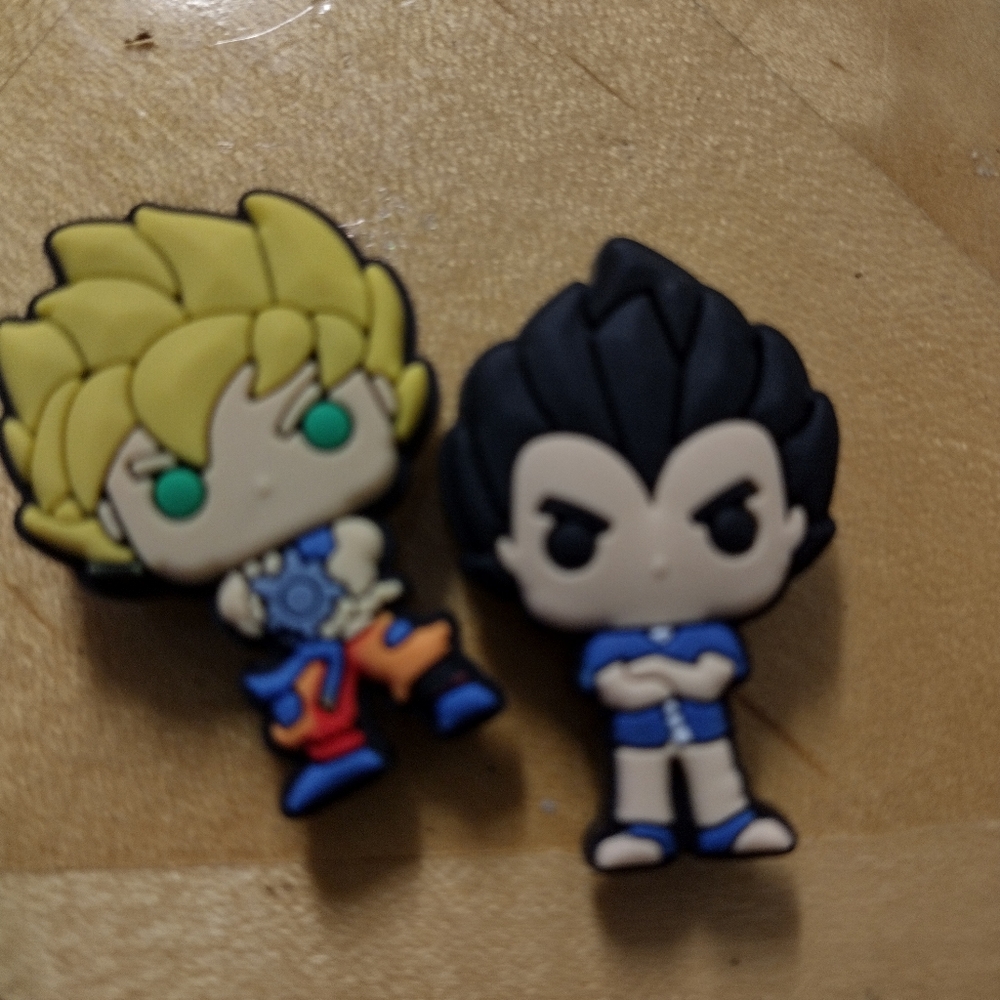Dragon ball duo 3 crocs charms